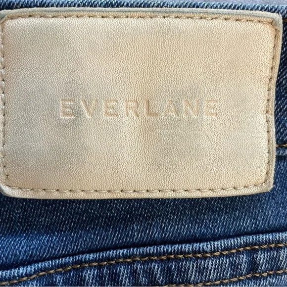 Everlane | Blue The Curvy High Rise Skinny Crop Jean - Picture 6 of 8